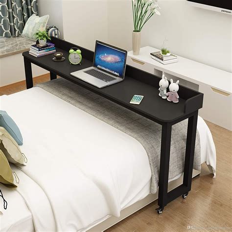 Overbed Table On Wheels Rolling Bed Мебель для спальни Мебель