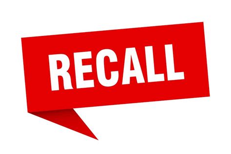 What To Do When You Receive A Recall Notice