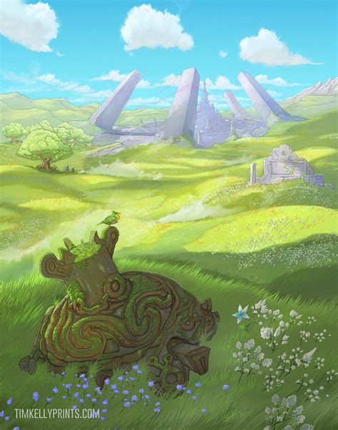 Botw Oc Part 5 Of My Zelda Series Hyrule Field Breathofthewild