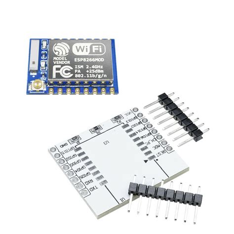 Esp8266 Esp 07 Remote Serial Port Wifi Module V10 Esp Adapter Plate