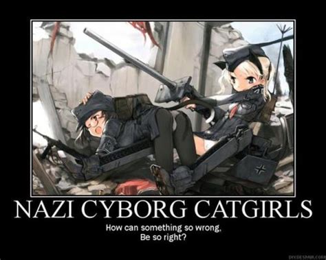 Nazi Cyborg Catgirls Catgirl Neko Know Your Meme