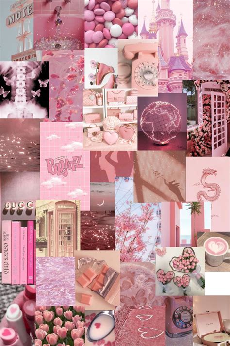 Cute Pink Aesthetic Collage In 2022 Pink Aesthetic Aesthetic Collage