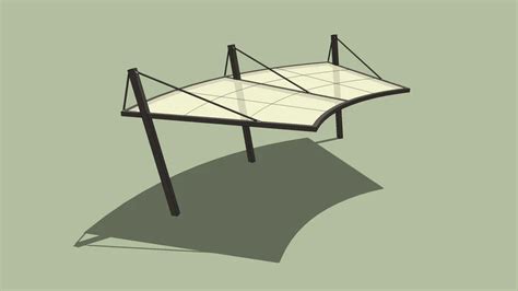 Cantilever Shade Structure 3d Warehouse