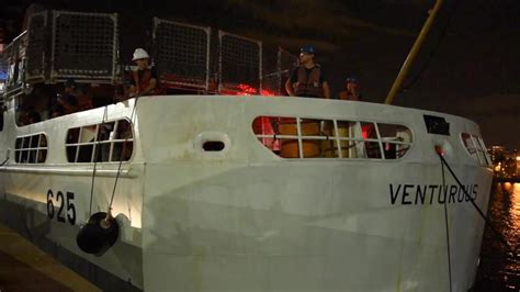 Dvids Video Video Coast Guard Cutter Venturous Returns Home After