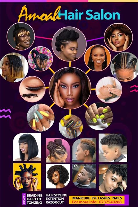 Salon Design Poster Hair Poster Design Beauty Salon Posters
