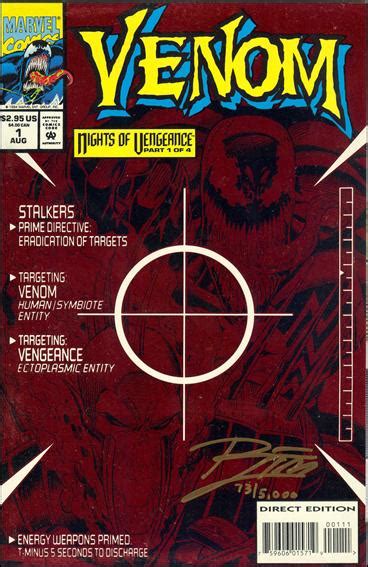 Shay ryan's a teenage runaway, broke and alone. Venom: Nights of Vengeance 1 B, Aug 1994 Comic Book by Marvel