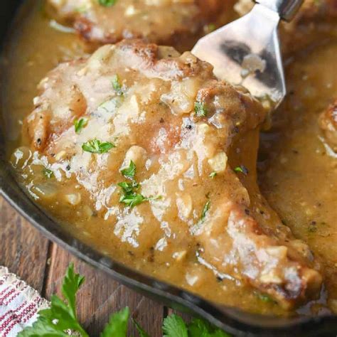 Smothered Pork Chop Recipe Butter Your Biscuit