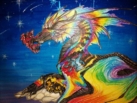 Rainbow Dragon By Signumvarietas On Deviantart