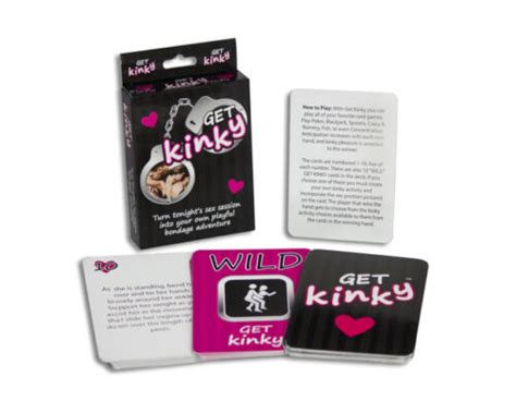 Get Kinky Card Game Couples Playful Bondage Adventure Spice Bachelorette T 176554006215 Ebay
