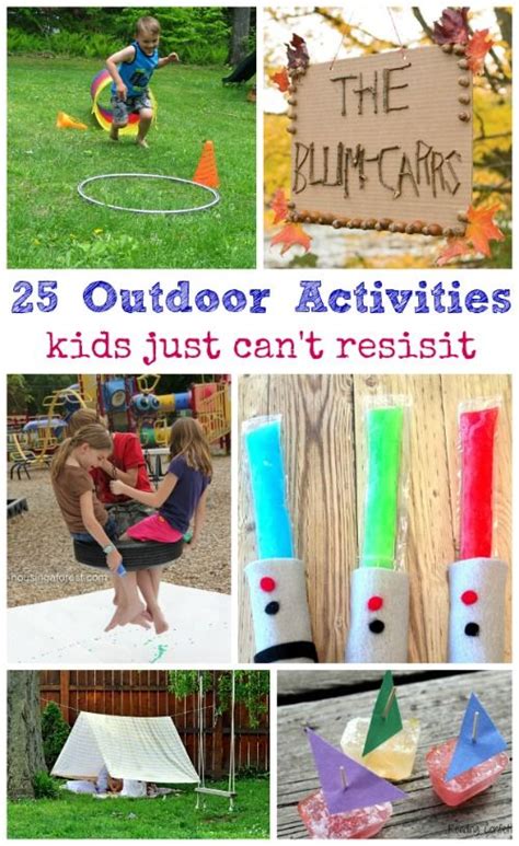 25 Outdoor Activities That Kids Cant Resist Kid Blogger Network