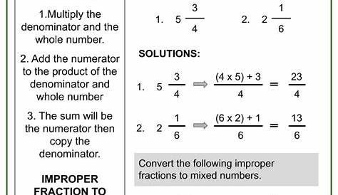 Addition of Mixed Numbers Math Worksheets | Ages 10-11 Activities