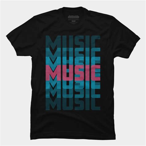 Music T Shirt By Cpadilla Design By Humans
