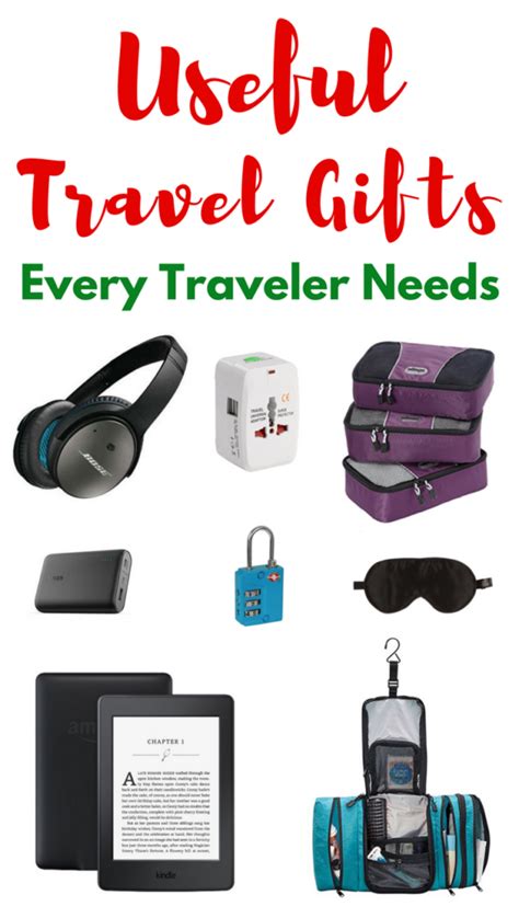 If you agree, then you should consider buying a travel gift card for her that lets her decide where she wants to go. Practical and Useful Travel Gifts That Every Traveler Needs