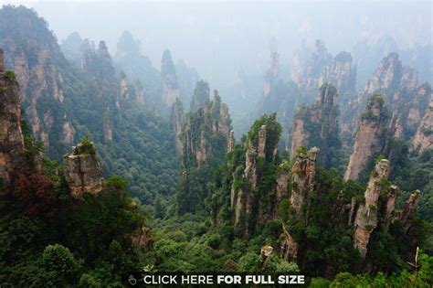 Wallpaper High Resolution Zhangjiajie National Forest Park Beautiful