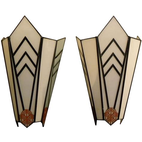 Maybe you would like to learn more about one of these? Art Deco Theater Sconces Cubist and Unique at 1stdibs