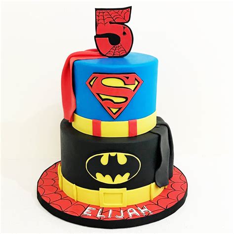 Superhero Cake Sugar Suite