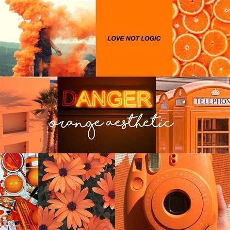 Orange Aesthetic Wallpaper En