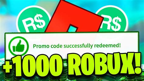 10 Roblox Promo Codes That Give You Over 1000 Robux Youtube