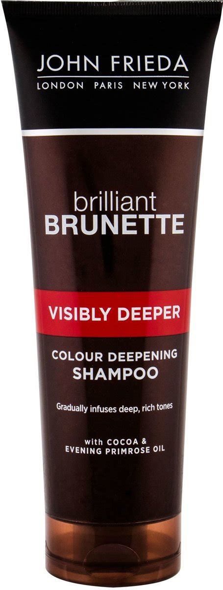 Bol Com John Frieda Brilliant Brunette Visibly Deeper Ml Shampoo