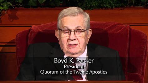 Presidente Boyd K Packer Youtube