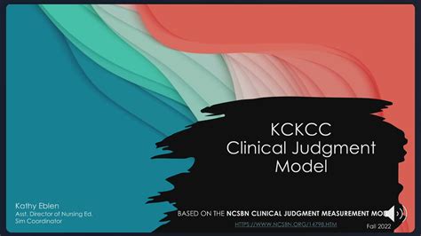 Clinical Judgment Model Explained By Kathy Eblen On Prezi Video