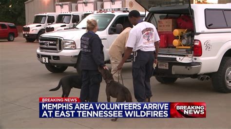 Memphis Area Volunteers Arrived Safely To Assist With Gatlinburg Wildfires