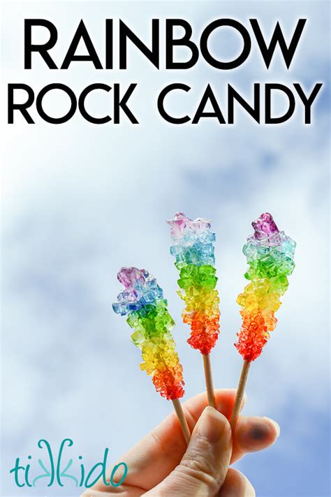 How To Make Rainbow Rock Candy