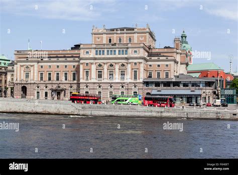 Gamla Stan Downtown Stockholm Sweden Stock Photo Alamy