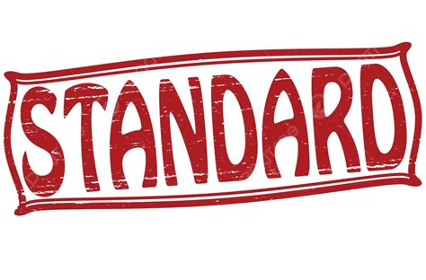 Standard Sign Rubber Rated Vector Sign Rubber Rated Png And Vector