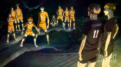 Karasuno vs inarizaki(freak duo vs freak twins). Karasuno Vs Inarizaki Digital Art by Make mill Koun