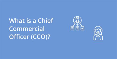 Chief Commercial Officer Cco