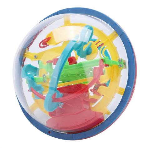 Children Balance Ball Game 3d Spherical Maze Ball Puzzle Toys Kids T
