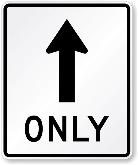 One Way Sign Clipart Best