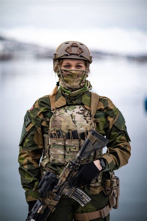 Kjk Norway 1440x2160 Armoredwomen Military Soldiers Military