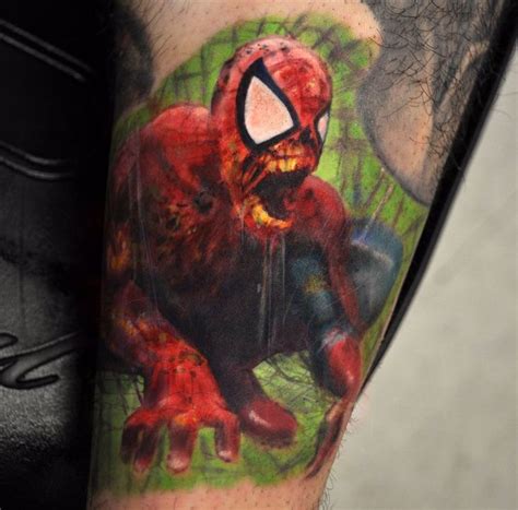 Spider man, spider man, has more actors than we can keep up with. Spider zombie | Spiderman tattoo, Zombie tattoos, Marvel ...