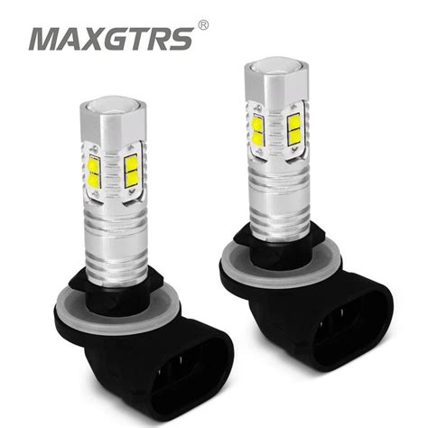These do not work with a factory 881 bulb harness. 2 X H27 881 880 LED 30W 50W LED Bulb CREE Chip Car Daytime ...