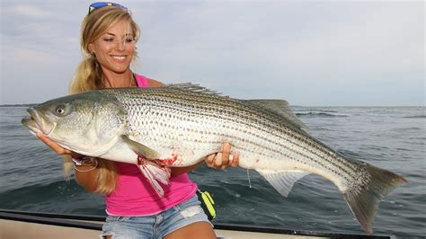 Most INSANE GIANT Striped Bass Fishing Montauk New York YouTube