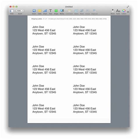 Maybe you would like to learn more about one of these? Avery Shipping Labels 5163 Template Elegant Avery 8163 ...