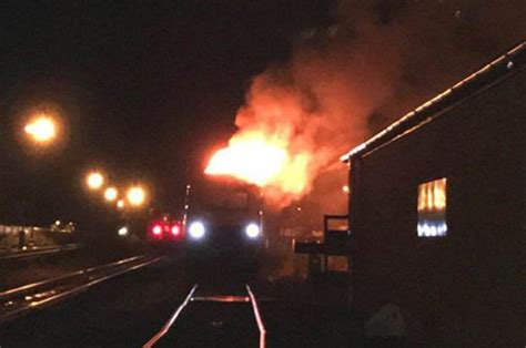 Exeter Train Fire Major Disruption To Train Lines After Carriage Goes