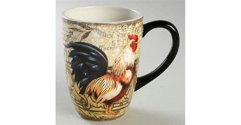 Gilded Rooster Mug By Certified International Replacements Ltd