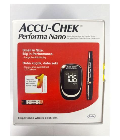 Buy Accu Chek Performa Nano Meter Online ₹1999 From Shopclues