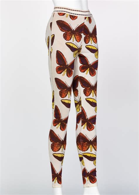 Azzedine Alaia Iconic Runway Butterfly Leggings 1991 At 1stdibs