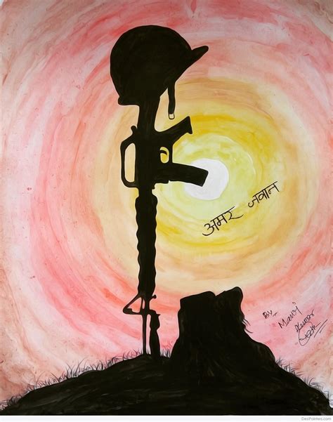 Tribute To The Soldiers By Manoj Kumar Naik