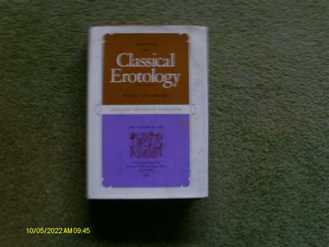 Manual Of Classical Erotology By Fred Chas Forberg Near Fine Paper Over Fabric 1966 1st Thus