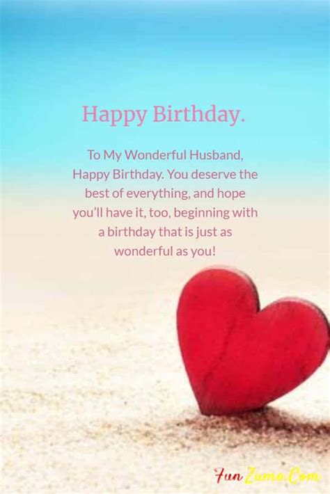 Birthday Wishes For Husband Happy Birthday Quotes And Messages