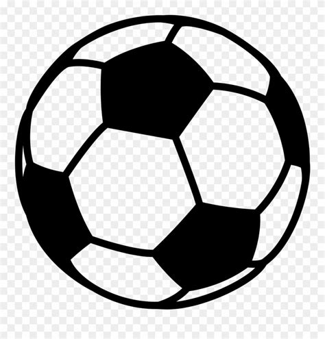 Downloade dieses freie bild zum thema fussball clipart smiley aus pixabays umfangreicher sammlung an public domain bildern und videos. Download Black And White Football Clipart - Soccer Ball ...