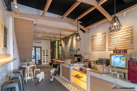 Barkbershop Pet Cafe By Evonil Architecture Pet Cafe Retail Design