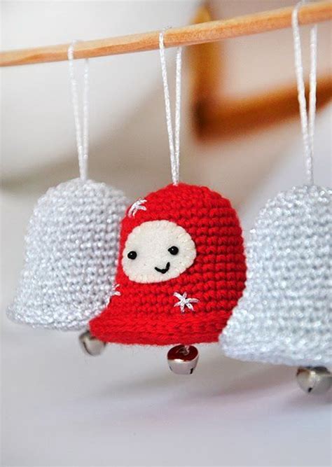54 Creative and Unique Knitted Christmas Decorations Ideas
