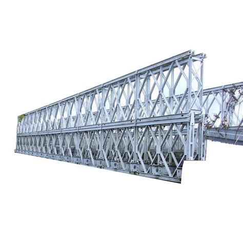 Prefabricated Temporary Bailey Bridge Steel Structure Bridge Q345b