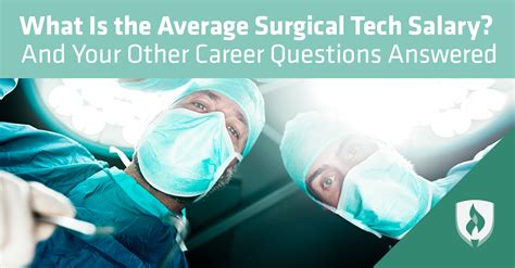 What Can You Expect In A Surgical Tech Salary What Do Surgical Techs